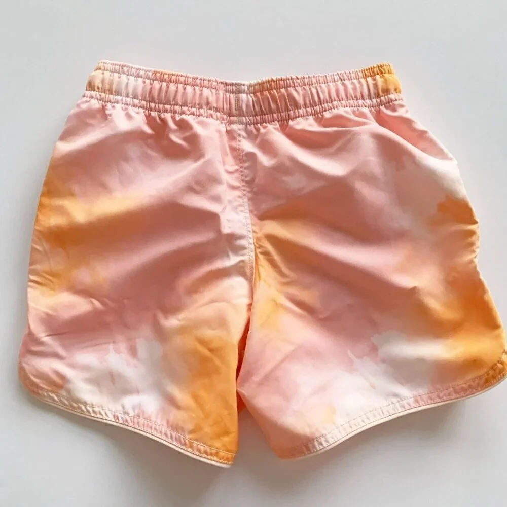 Hanna Andersson Boy Tie Dye Dolphin Swim Trunk Shorts 6-7 years 120 cm